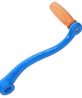 Replacement Pasta Machine Crank Handle With Wood And Iron Build For Smooth Operation And Easy Maintenance Keeps Your Pasta Game Strong For Daily Home Cooking And Small Restaurant Use Precision Fit For Reliable Pasta Making Accessories. blue wood and iron pasta machine crank handle