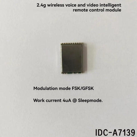 2.4GHz FHSS Wireless Transmitter Module A7130 For Baby Monitors, Security Systems, And Cars with modulation mode FSK/GFSK