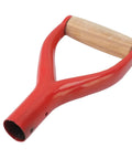 Y Shaped Shovel Handle Replacement With Plastic And Wooden Grips For Garden Digging And Raking Snow Removal Easy To Install