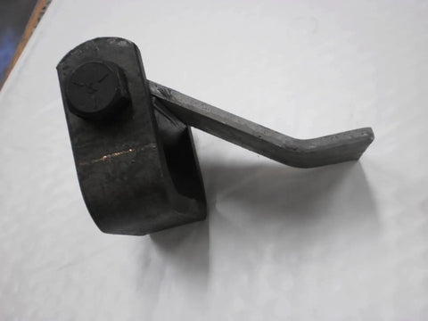 Heavy Duty Trailer Door Hinges 2 Pack For Truck Doors And Dump Trailers Strap Style Greaseable Weld On Hinges on white surface