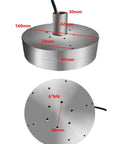 300W Coreless Axial Flux Permanent Magnet Wind Turbine Generator With Ultra Low Starting Torque And Low RPM Start, side view