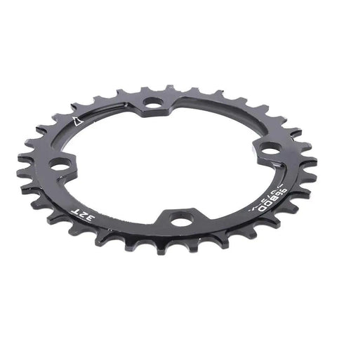 96BCD Narrow Wide Mountain Chainring 32T Round Replacement For MTB Beefy Duty Alloy Chainring For Smooth Shifting Secure Chain Retention