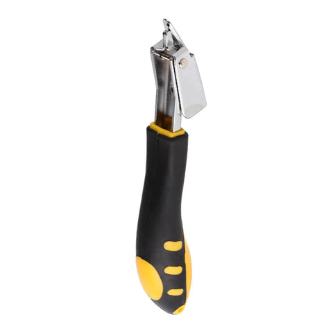 Kickass Heavy Duty Nail Puller And Staple Remover With Comfortable Dual Rubber Grip Handle, stainless steel head, ergonomic design.