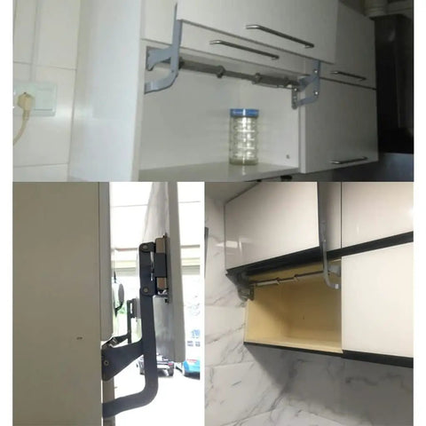 Vertical Lift Cabinet Hinge Up And Down Operated With Quiet Automatic Sliding Action Durable Iron Kitchen Cabinet Hardware