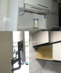 Vertical Lift Pneumatic Cabinet Hinge for Silent Smooth No Squeak Door Action Perfect for Kitchen Cabinets
