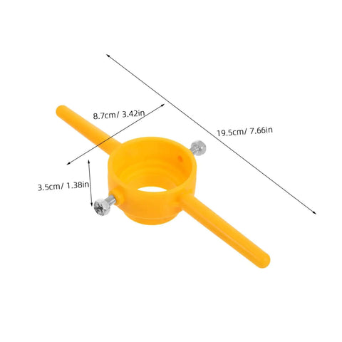 Dimensions of component from Two Sets Abs Threading Kit For Home Garage Use With Tap And Die Tools