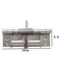 Two Pack Positioning Hinges With Spring Self Closing Hidden Door For Window Cabinets And Furniture Hardware, Heavy Duty Solid Steel Base