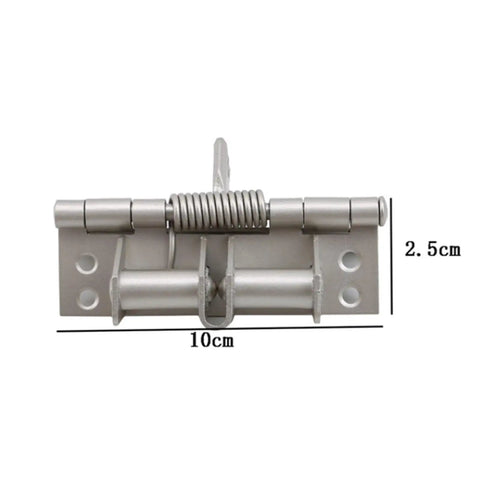 Two Pack Positioning Hinges With Spring Self Closing Hidden Door For Window Cabinets And Furniture Hardware, Heavy Duty Solid Steel Base
