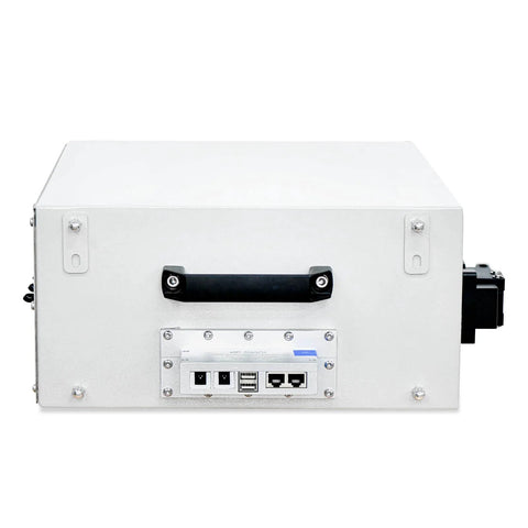 Compact RF Shield Box With EMI Filter 0.8-6GHz Shielding Chamber with ports and handle, for OEM Lab R&D and testing.