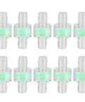 Heavy Duty 10 Pack Three Layer Liquid Cooling Filter For Pc Water Cooling Systems Abs Dual Cotton Strainer visible from front view.