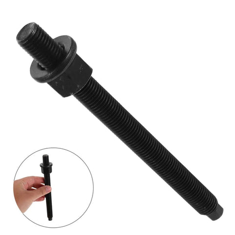 Crankshaft Pulley Removal Tool Kit For Engine Maintenance And Auto Repair, Heavy Duty Gear Hub Bearing Puller Set, black metal tool