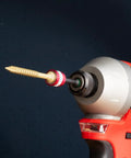 Magnetic Float Collar Screw Holder T25 2 Pack Carded Heavy Duty Workhorse Impact Rated Bit Holder on power drill