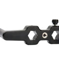 Dual Position Quick Release Vise Handle, Heavy Duty Aluminum Speed Grip for 3/4 Hex Mill Machines, detailed view showing secure thumb lock.