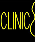 Indoor LED Neon Sign With Dimmer For Pet Clinic Lit Vibe 20 Inch Tall And 37 Inch Wide Black Square Cut Acrylic Backing