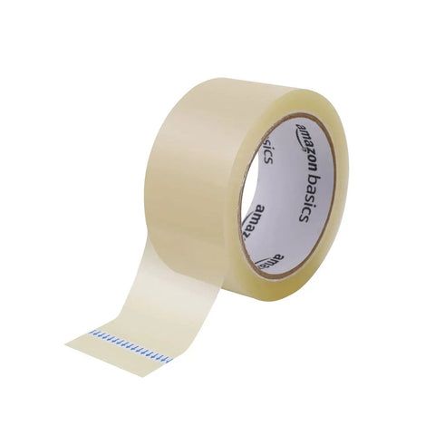 Heavy Duty Clear Packing Tape 12 Pack Strong Acrylic Adhesive For Shipping Moving And Packaging 1.8 Mil Thick 72 Yard Rolls Delivers A Secure Lock That Works Like A Charm