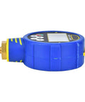 Side view of Low Pressure Digital Gauge With Built In Refrigerant Database For HVAC Pros And Air Conditioning Techs Accurate Pressure Readings Across 82 Refrigerants With Unit Conversion And Pneumatic Auxiliary Component