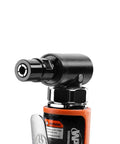 Slick Air Powered Angle Die Grinder Packing A Mean 20000 RPM Punch For Niche Grinding Jobs Compact Pneumatic Rotary Tool head detail