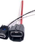 Set Of Two Pigtail Connectors For Volvo And Ford Electric Power Steering Pumps EPS Wire Connector Plug Kit Type 1 Compatible With 2005 Through 2009 Models