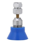 Flexible Mist Nozzle For High Pressure Sprayer Pro Grade For Precise Atomization And Efficient Irrigation, blue and silver