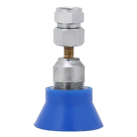 Flexible Mist Nozzle For High Pressure Sprayer Pro Grade For Precise Atomization And Efficient Irrigation, blue and silver
