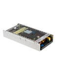 UHP-1000-12 12V DC 80A 960W Slim Enclosed Switching Power Supply With PFC Function Workhorse For Industrial Use High Efficiency Compact Metal Enclosure Built To Last 12 Volt Power Supply, silver metal housing
