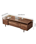 Top Shelf Solid Wood Office Desk Featuring Expert Mortise Tenon Joinery Delivers Serious Flex For Your Home Workspace Or Apartment Studio While Keeping Your Gear Neat And Tidy, walnut finish, 220cm, compact design.