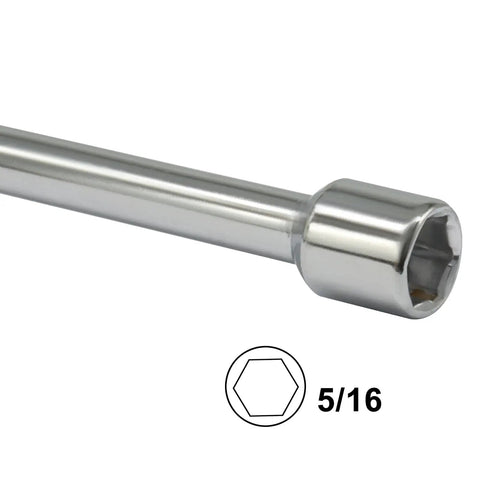 6mm Hex Socket Wrench And Screwdriver Set with 5/16 inch marking, high carbon steel, for furniture assembly and bike repair.