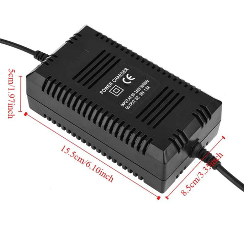 36V Electric Scooter Battery Charger With PWM Fast Charging And Auto Shut Off, Three Stage Smart Charging Delivers Stable Power, 3 Pin Connector For 36 Volt Batteries, Efficient Quick Recharging For Daily Rides