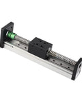 Linear Motion Stage With 150mm Ball Screw Slide And Precision Sliding Table For NEMA 23 Motors, CNC X Y Z Axis Positioning Platform For Milling Machines, aluminum body with 40mm rail