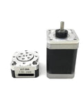 Strain Wave Gearbox for Nema 17 Motors, High Efficiency Speed Reducer shown with compact gear drive and precision components