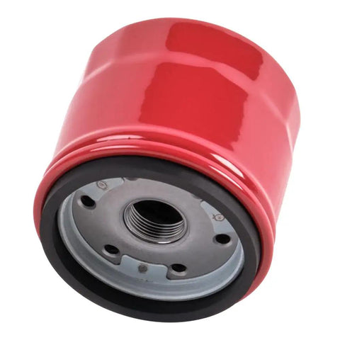 Red Duramax 6.6L Diesel Transmission Filter Kit DF209 for Chevy GMC 2500HD 3500HD 2001-2019 replaces 29539579 close-up view