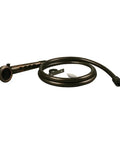 RV And Mobile Road Trip Ready Shower Valve With Hand Held Shower Kit In Oil Rubbed Bronze with 60 Inch Vinyl Hose