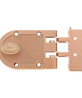 Single Cylinder Jimmy Proof Ilco Lock With Angle Strike Plate Fits Doors From One And A Quarter To Two And A Quarter Inches Kwikset KW3 Keyway
