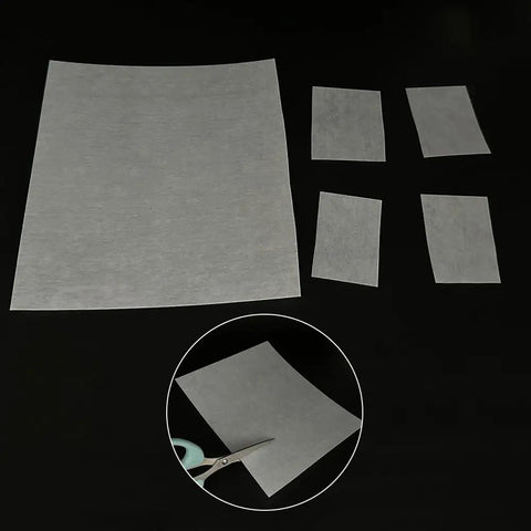 Lightweight Paper Hinge Sheet For RC Planes And Helicopters Cut To Fit 18x14 Cm Tail And Wing Connector with scissors