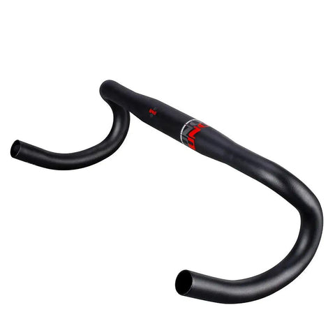 Beefy Aluminum Alloy Drop Bar Handlebar 31.8mm Clamp 380mm Wide For Mountain Bikes Road Bikes And Fixed Gear Lightweight Ergonomic Design