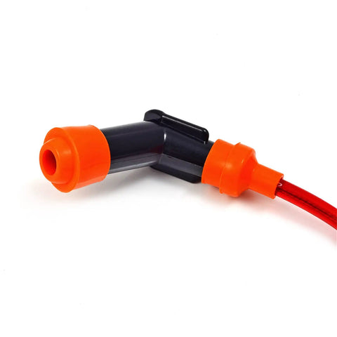 Close-up of ignition coil part from Combo CDI Box, Ignition Coil, And Spark Plug Kit For Trail Boss 330 2003-2013 kit.