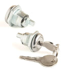 Two Pack Keys Alike Five Eighths Inch Lock Cylinder Tool Box Lock Replacement For Flush Mounted T Handle Truck Tool Box Easy Install
