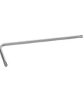 Two Pack T27 Long Tamper Resistant Torx Hex Key Set With 5.63 Inch Long Arm And 1.18 Inch Short Arm Chrome Vanadium Steel Heat Treated And Tempered For Heavy Duty Auto And Home Repairs Gearhead Friendly, angled view