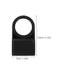 Push Button Switch Notice Board Kit With Diameter Opening Wear Resistant Electrical Frame Label For Industrial Control Panels And Emergency Signage With High Visibility Indicator For No Fuss Quick Install, black 22mm frame 5.4cm x 3cm