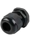 All Weather Waterproof Nylon Cable Gland Kit 50Pcs With Lock Nuts And Joints Fits 3 to 16mm Cables PG7 PG9 PG11 PG13.5 PG16 PG19 Tough As Nails Durable