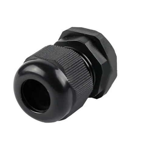 All Weather Waterproof Nylon Cable Gland Kit 50Pcs With Lock Nuts And Joints Fits 3 to 16mm Cables PG7 PG9 PG11 PG13.5 PG16 PG19 Tough As Nails Durable