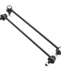 Two Pack Front Sway Bar End Links For Honda Fit 2009 2014 K750381 Replacement Stabilizer Links No Fuss Install Smooth Ride Durable Suspension Upgrade Performance, black steel