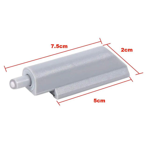 10 Pack Cabinet Door Soft Close Dampers And Drawer Hinge Buffers Made From Premium Abs Plastic, 7.5cm damper for quiet closures.