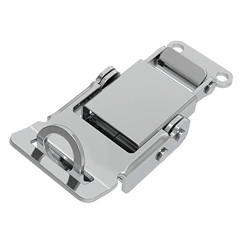 Stainless Steel Buckle Lock Latch For Tool Boxes And Cabinets, Heavy Duty Toggle Hasp Safe Box Latch, Built Tough As Nails For Wooden Cabinets