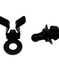 Fuel Door Hinge Spring And Filler Door Holder Kit For Toyota Tacoma And Tundra 2000-2022 77366-35030 77367-35010 Gas Tank Lid Hinge Spring And Catch Latch Easy Install, black plastic
