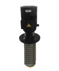Heavy Duty 5500W Machine Tool Cooling Pump Rock Solid Gear Pump showing stainless steel construction and powerful motor for coolant demand.