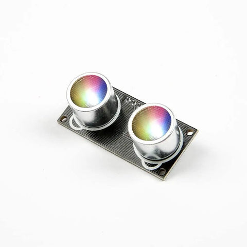 HC-SR04 Ultrasonic Sensor With RGB LED Indicator Module with six LEDs for distance readings and obstacle avoidance top view