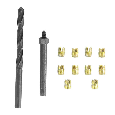 12 Piece M4x0.7 Thread Repair Kit With Self Thread Inserts Drill And Installation Tool For Automotive Appliances Electronics