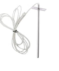 Plug And Play RTD Temperature Sensor Probe Replacement For DLX And Woodwind Pellet Grills, PG24-44 Compatible, Easy Install, OEM-Style Replacement Part, Durable Grill Temperature Probe For Consistent Grilling, 6.4 in probe with 47 in wire