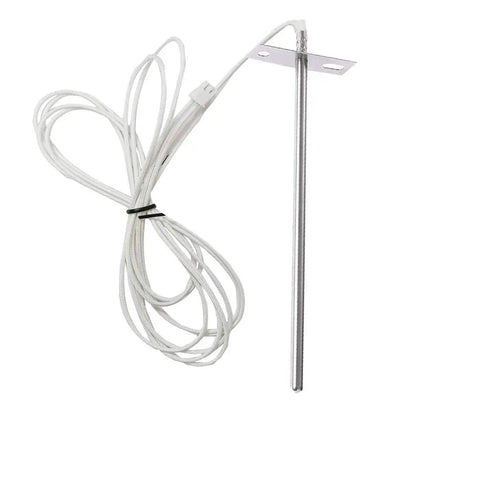 Plug And Play RTD Temperature Sensor Probe Replacement For DLX And Woodwind Pellet Grills, PG24-44 Compatible, Easy Install, OEM-Style Replacement Part, Durable Grill Temperature Probe For Consistent Grilling, 6.4 in probe with 47 in wire